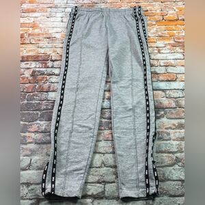 Victoria Secret Pink Ladies Joggers L Gray Performance Active Athletic Womens